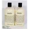 Image 1 : TWO BOTTLES OF PURITY ONE STEP FACIAL CLEANSER