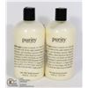 Image 1 : TWO BOTTLES OF PURITY ONE STEP FACIAL CLEANSER