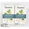 Image 1 : TWO BOTTLES HIMALAYA ORGANIC ASHWAGANDHA CAPLETS