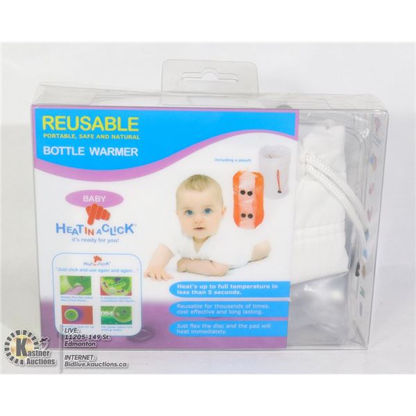 REUSABLE BABY BOTTLE WARMER