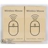 Image 1 : WIRELESS MOUSE (LOT OF TWO)