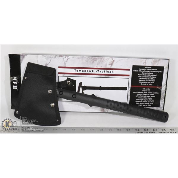 NEW MFH TACTICLE TOMAHAWK WITH SHEATH