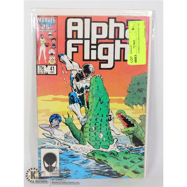 MARVEL COMICS ALPHA FLIGHT #41