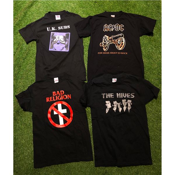 LOT OF VINTAGE BAND MUSIC SHIRTS 2
