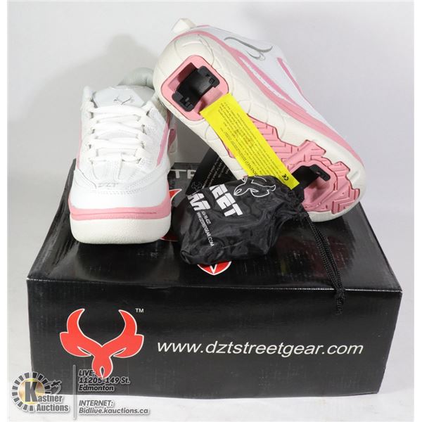 DZT STREET GEAR SIZE 36 OR APROX 3 PINK WHEEL