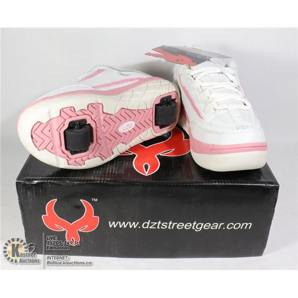 DZT STREET GEAR SIZE 36 OR APROX 3 PINK WHEEL