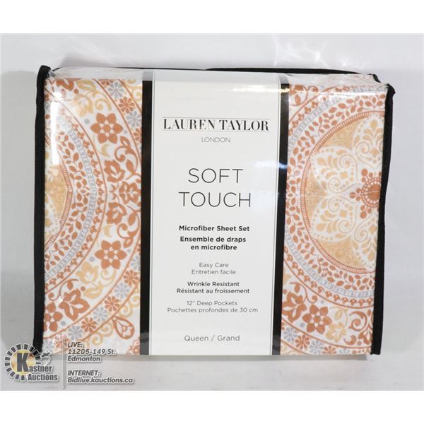 NEW QUEEN SIZE MICROFIBER SHEET SET