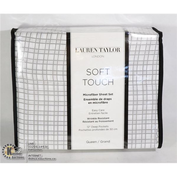NEW QUEEN SIZE MICROFIBER SHEET SET