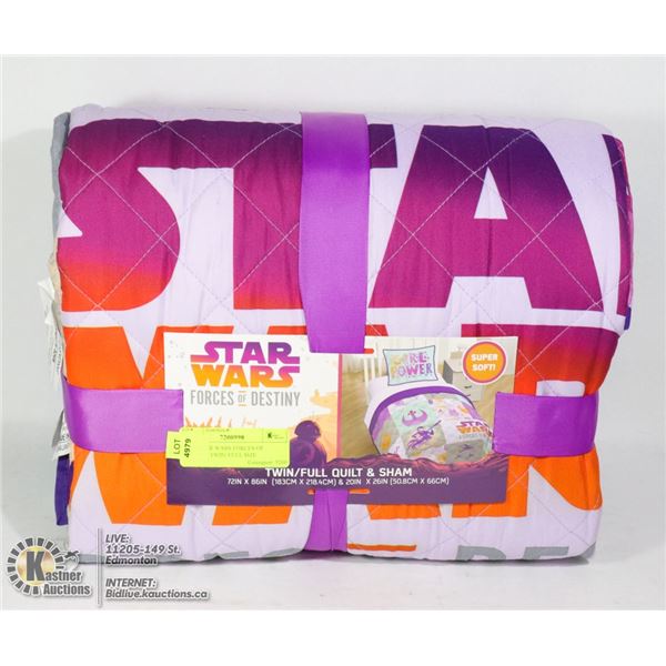 NEW STAR WARS FORCES OF DESTINY TWIN/ FULL SIZE