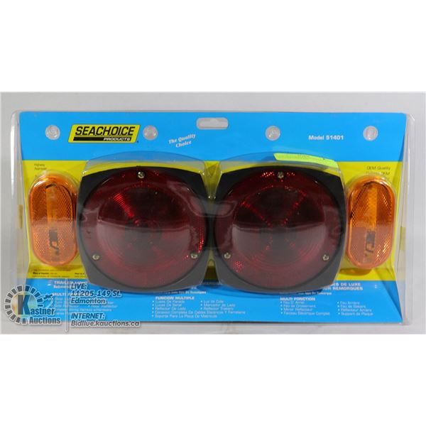 NEW SEACHOICE SUBMERSIBLE TRAILER LIGHT KIT