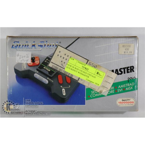 NEW IN BOX UNUSED VINTAGE QUICKSHOT WIZMASTER