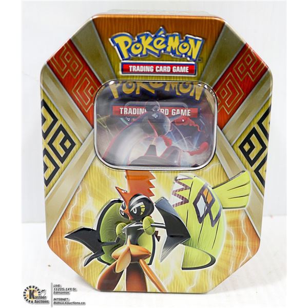 POKEMON X3 BOOSTER PACKS NEW IN TIN