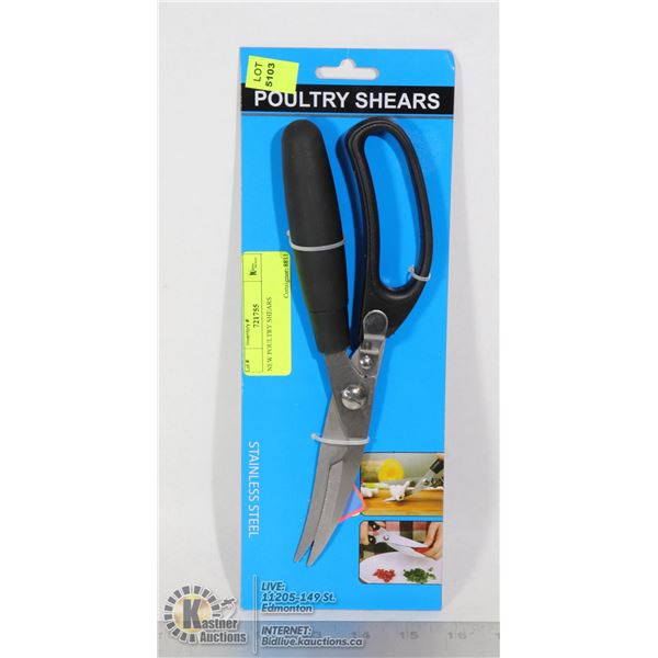NEW POULTRY SHEARS