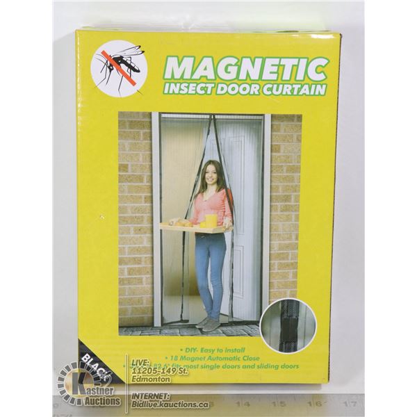 NEW MAGNETIC INSECT DOOR MESH CURTAINS