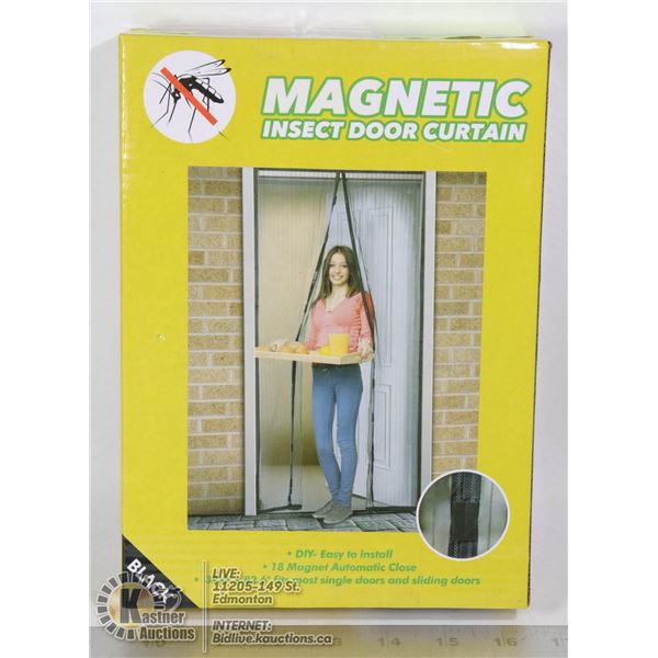 NEW MAGNETIC INSECT DOOR MESH CURTAINS