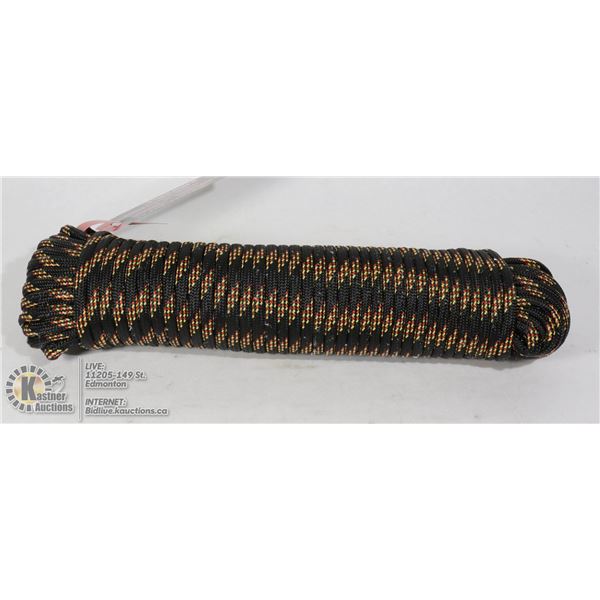 NEW 1/4" X 100' BRAIDED UTILITY ROPE