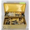 Image 1 : ESTATE JEWELLRY BOX WITH CONTENTS