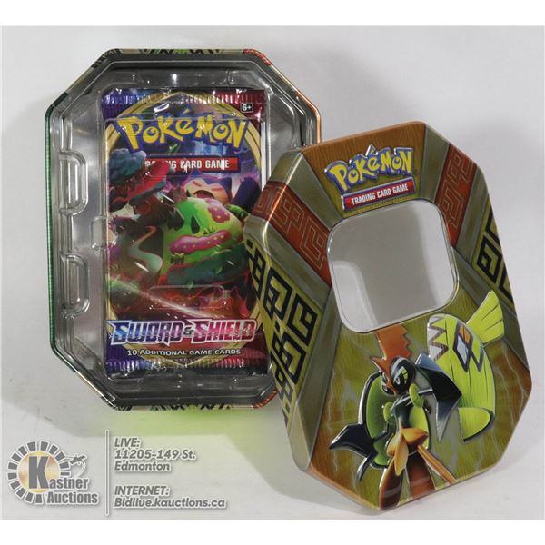 POKEMON X3 BOOSTER PACKS NEW IN TIN