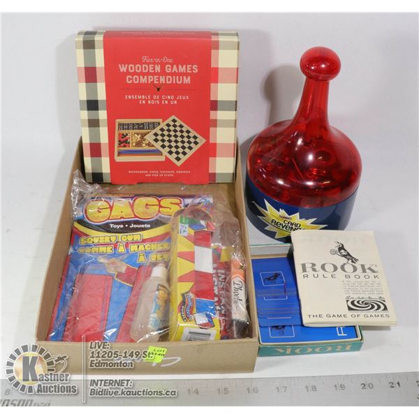 VINTAGE GAGS AND GAMES