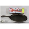 Image 1 : CAST IRON GRIDDLE PAN AND PIZZA SLICER
