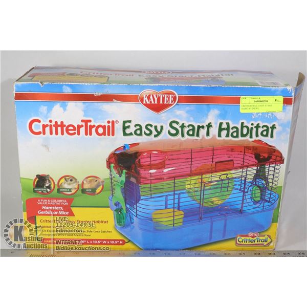 CRITTERTRAIL EASY START HABITAT (NEW)