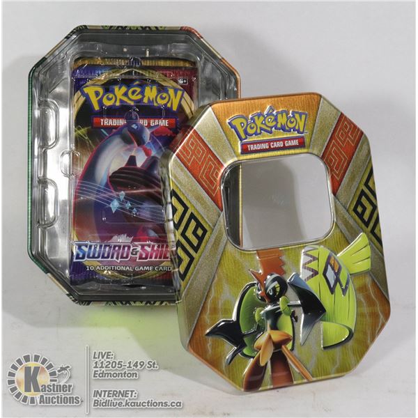 POKEMON X3 BOOSTER PACKS NEW IN TIN