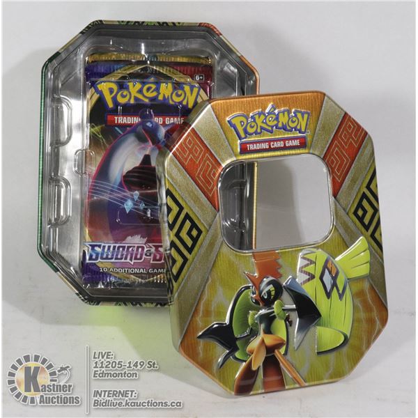 POKEMON X3 BOOSTER PACKS NEW IN TIN