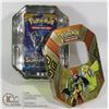 Image 1 : POKEMON X3 BOOSTER PACKS NEW IN TIN