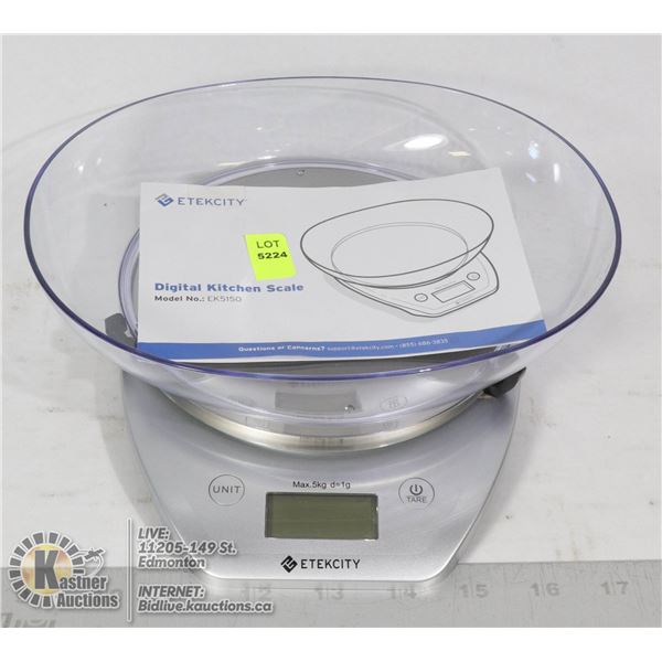 DIGITAL KITCHEN SCALE