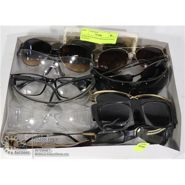 DESIGNER SUNGLASSES & READING GLASSES