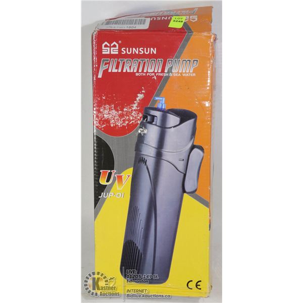 SUNSUN FILTRATION PUMP