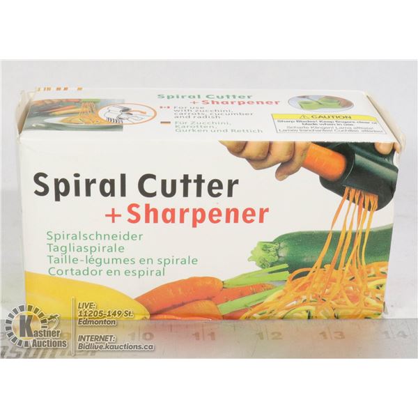 SPIRAL CUTTER + SHARPENER
