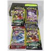 Image 1 : 4 SEALED POKEMON BOOSTER PACKS