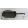 Image 1 : NEW 9" X 9" CAST IRON SQUARE GRILL