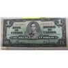 Image 1 : 1937 CANADIAN $1 BILL