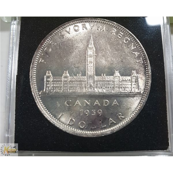 1939  CANADIAN  DOLLAR 80% SILVER