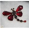 Image 1 : RHINESTONE DRAGONFLY BROOCH