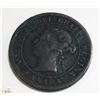 Image 2 : 1876 CANADIAN LARGE PENNY