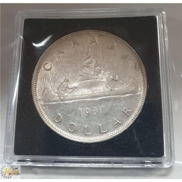 HIGH GRADE 1936 CANADA SILVER DOLLAR