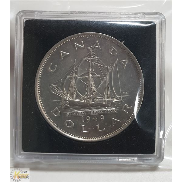 1949 "THE MATTHEW" CANADA SILVER DOLLAR