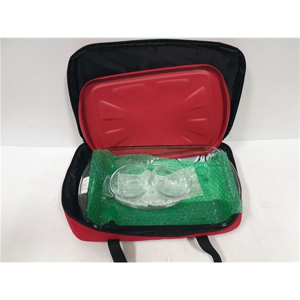 7 PIECE ANCHOR SET INCLUDES 11X9 LASAGNE  PAN