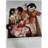 Image 1 : 12 PCS ANTIQUE AND VINTAGE DOLLS IN VARIOUS SIZES