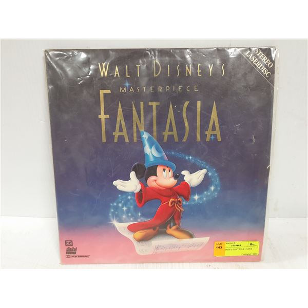 WALT DISNEY FANTASIA LASER DISC