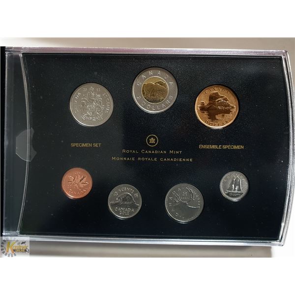 2012 CANADA SPECIMEN COIN SET