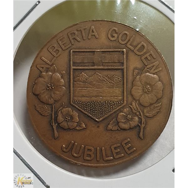 ALBERTA GOLDEN JUBILEE COIN FROM 1955