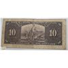 Image 2 : 1937 GORDON/TOWERS $10 CANADA BANKNOTE