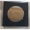 Image 2 : GOLD PLATED .925 SILVER 3 PENCE STAMP RCM