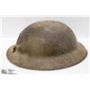 Image 1 : WW1 BRODIE HELMET WITH BULLET HOLE