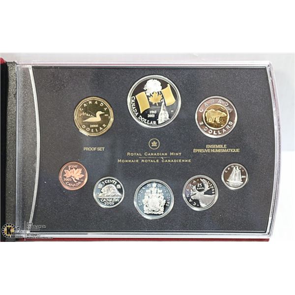 2005 CANADIAN PROOF COINAGE SET