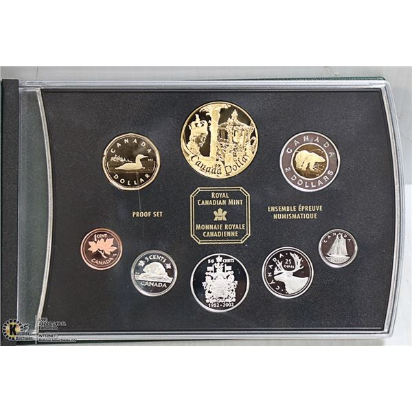 2002 GOLDEN JUBILEE SPECIAL EDITION CANADIAN PROOF